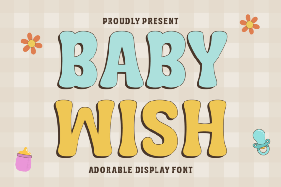 Baby Wish: A Charming Display Font for Creative Projects