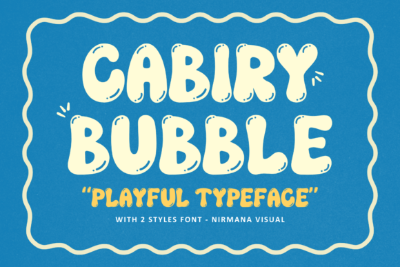 Cabiry Bubble: A Playful Font for Editorial Design