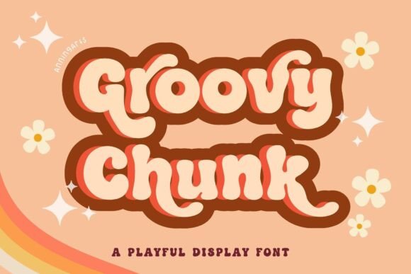 Discover Groovy Chunk: A Playful Retro Display Font
