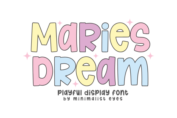 Discover Maries Dream: A Modern and Elegant Display Font
