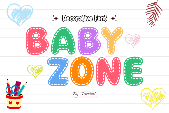 Enhance Your Brand with Babyzone Regular Font