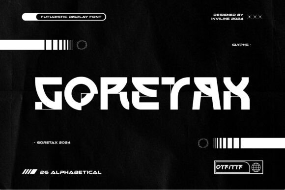 Enhance Your Campaign with Goretax: A Futuristic Display Font