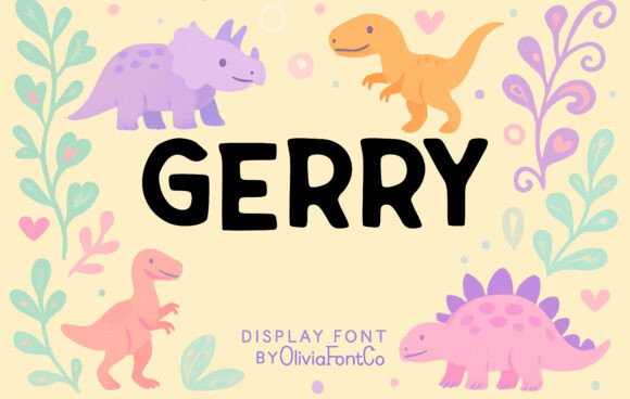 Gerry: A Versatile Display Font for Creative Web Design