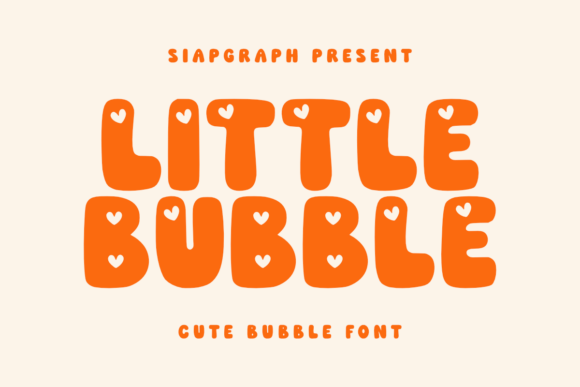 Little Bubble: A Charming Font for Craft and Product Design