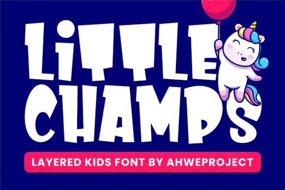 Little Champs: A Playful Font for Engaging Editorial Design