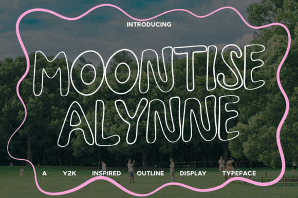 Moontise Alynne: A Playful Y2K Font for Modern Campaigns