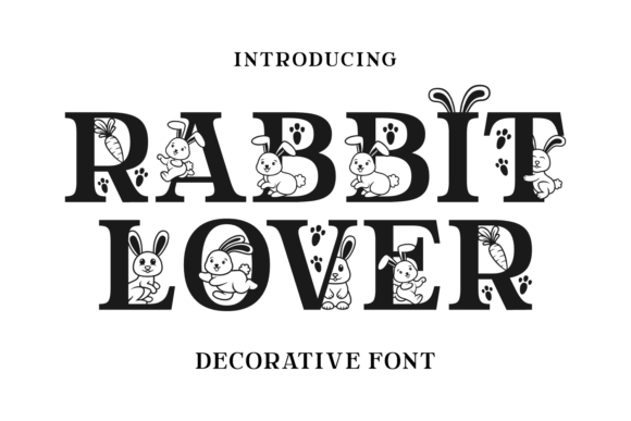Rabbit Lover: A Whimsical Font for Engaging Brand Content