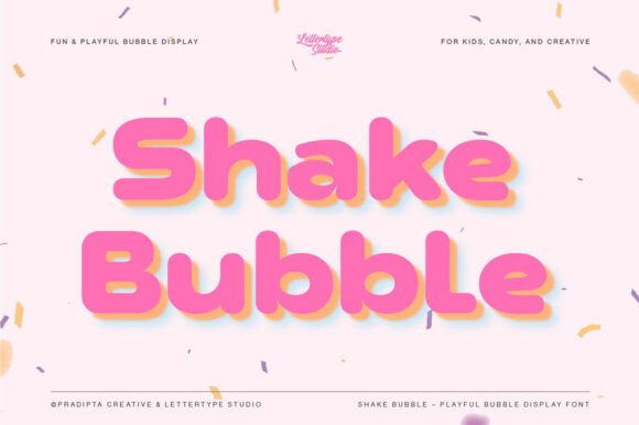 Shakebubble Regular: A Playful Font for Web Design