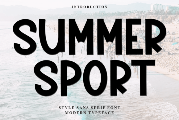 Summer Sport: A Playful and Welcoming Font for Editorial Design
