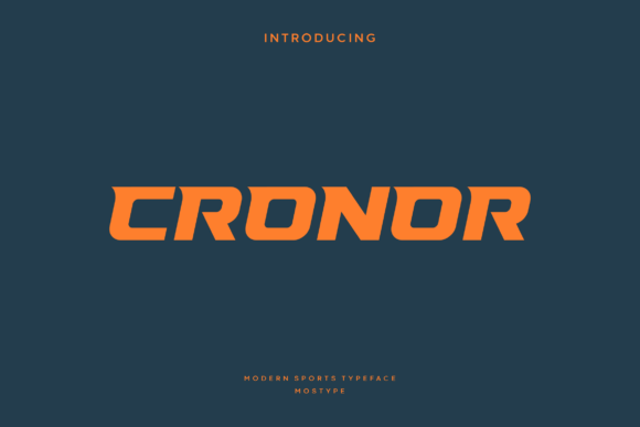 Transform Your Brand with Cronor: A Bold Display Font
