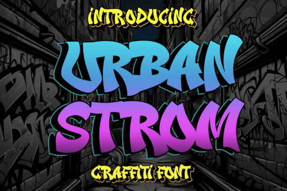 Urban Strom: The Perfect Display Font for Your Brand